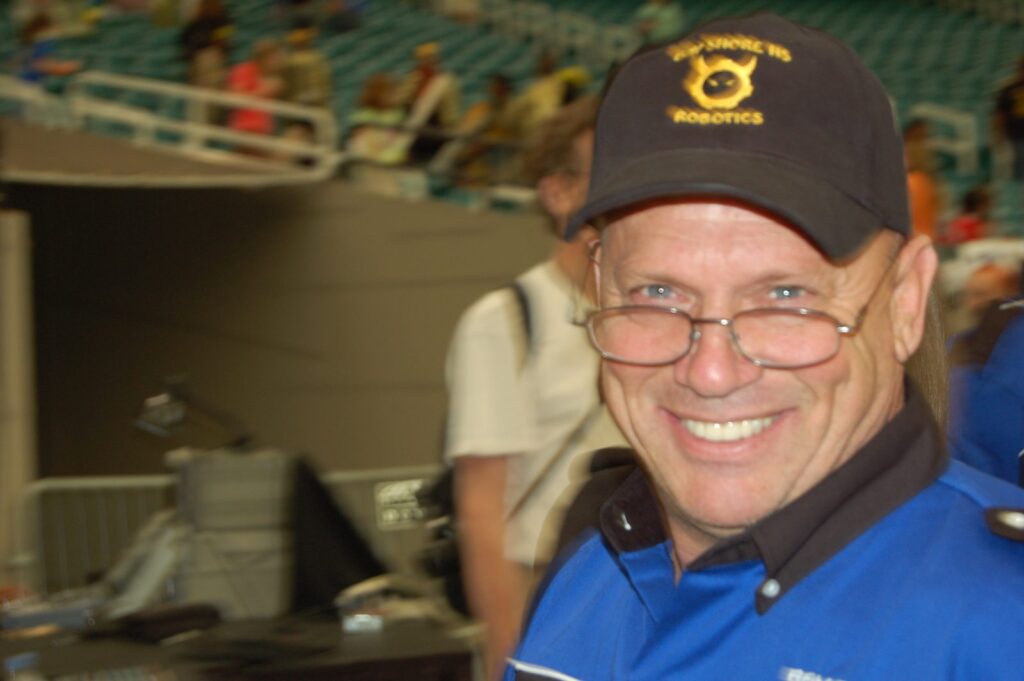 Pete Burke at the FIRST Championship in Atlanta, 2006