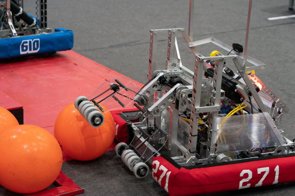 Team 271 2019 robot at the cargo ship