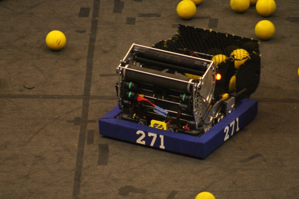 Team 271 2026 robot on the field